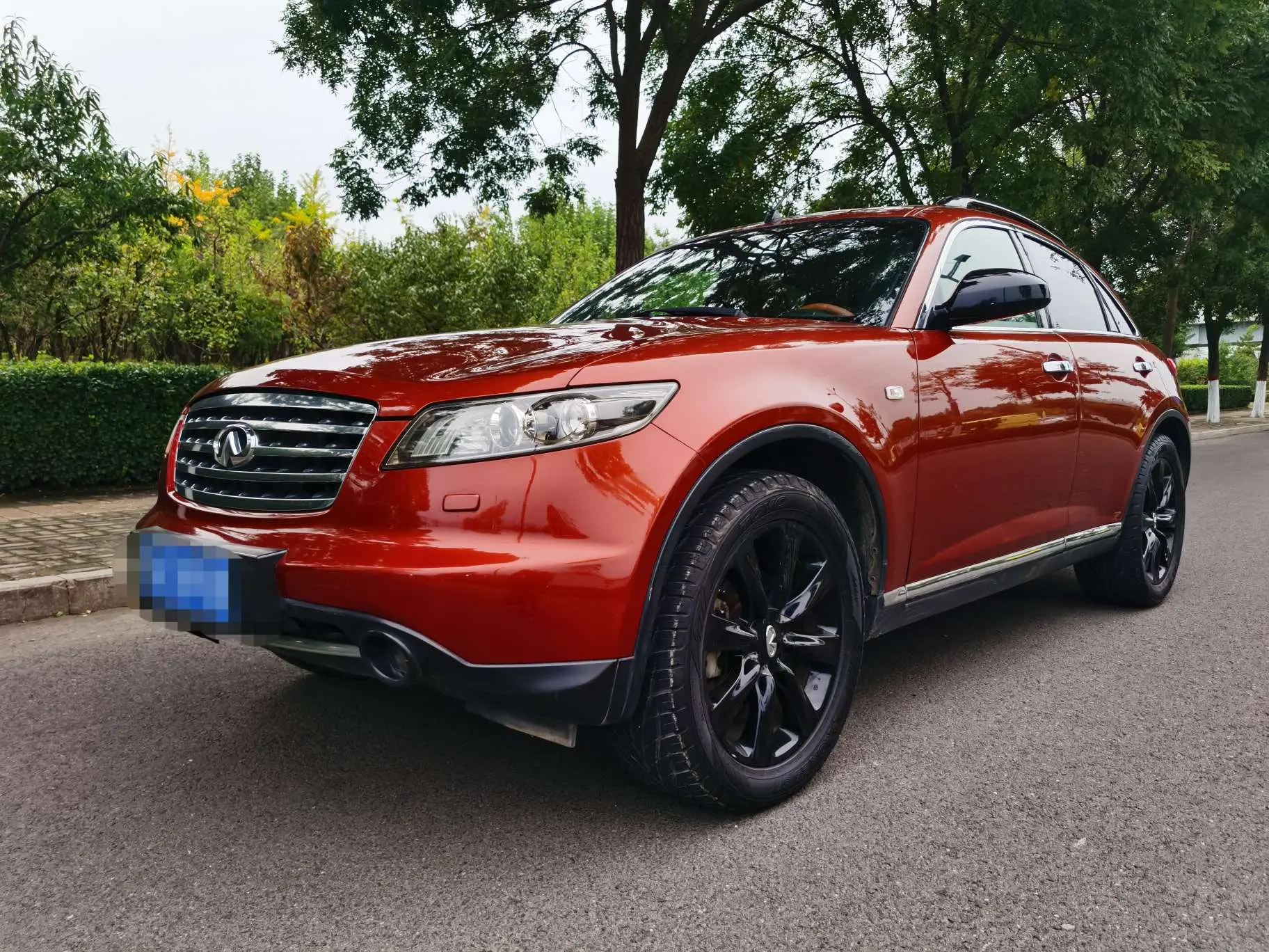 Infiniti FX I (S50) Рестайлинг