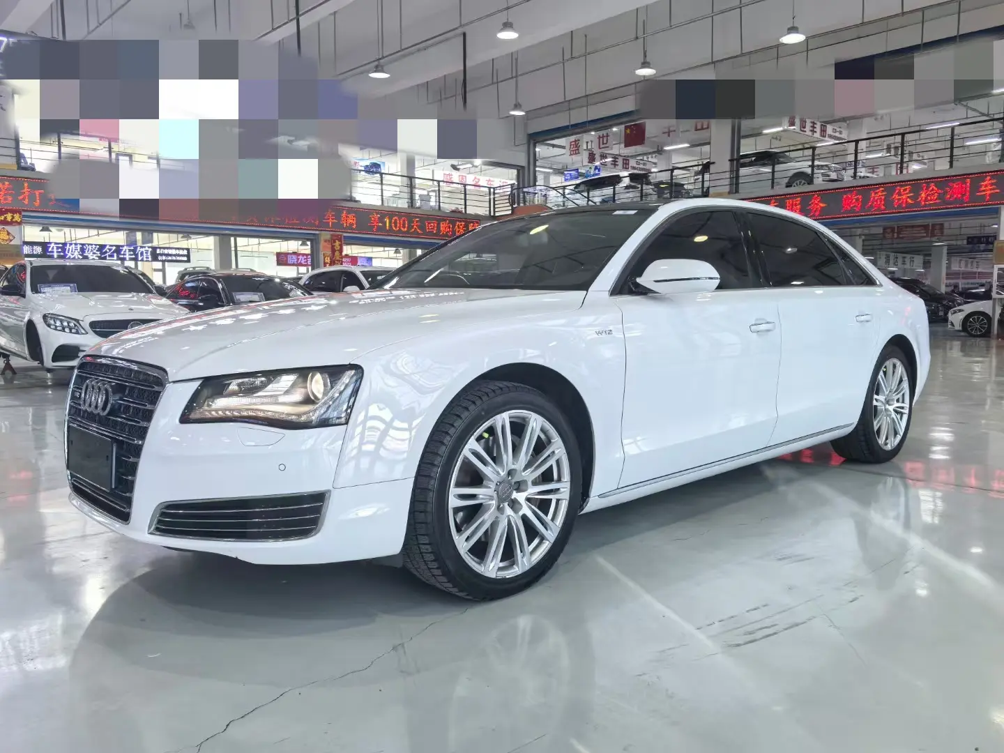 Audi A8 III (D4) Рестайлинг